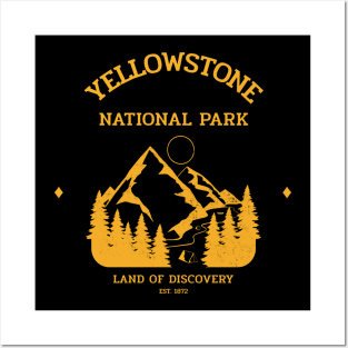 Yellowstone National Park Posters and Art